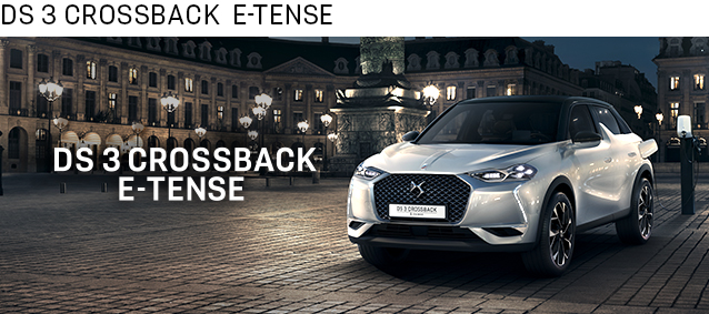 DS 3 CROSSBACK E-TENSE デビュー